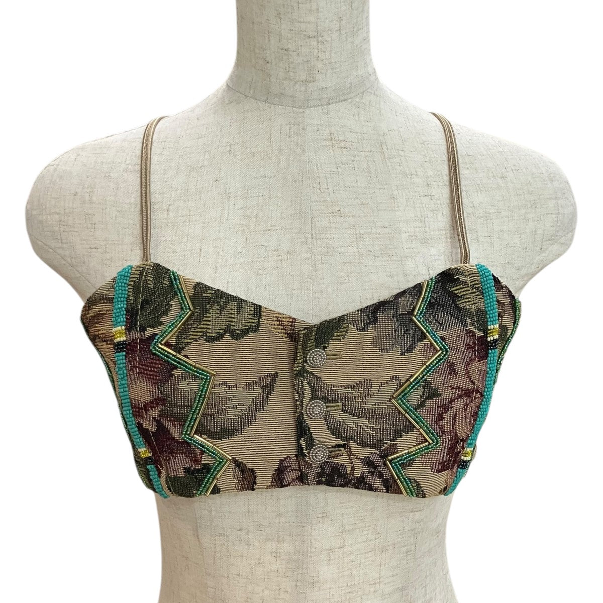 注) KAPITAL キャピタル ジャーマンコードオーロラエプロンパンツ