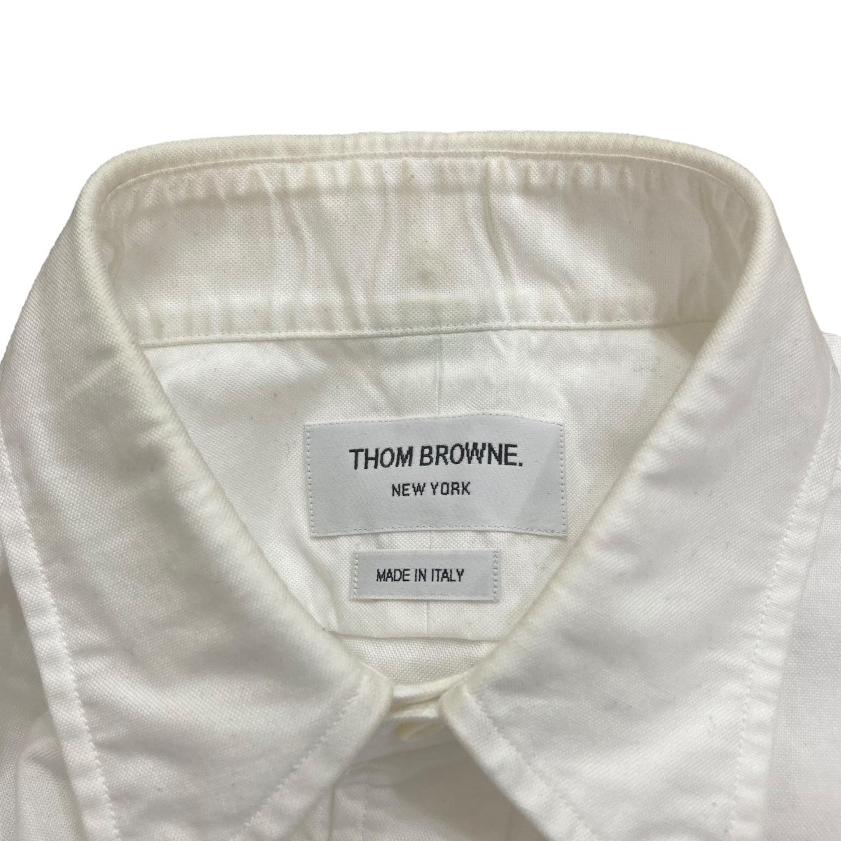 Thom Browne(トム・ブラウン) ボタンダウンシャツMWL001A-F0313-100