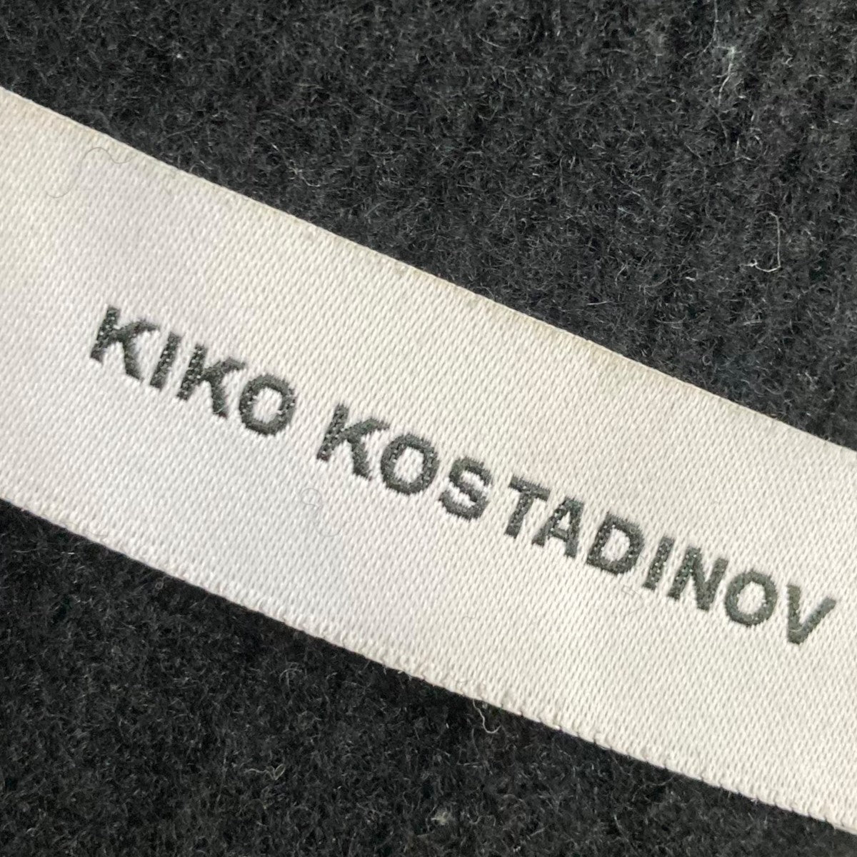 Kiko Kostadinov(キココスタディノフ) NASH INTARSIA VESTニットベスト