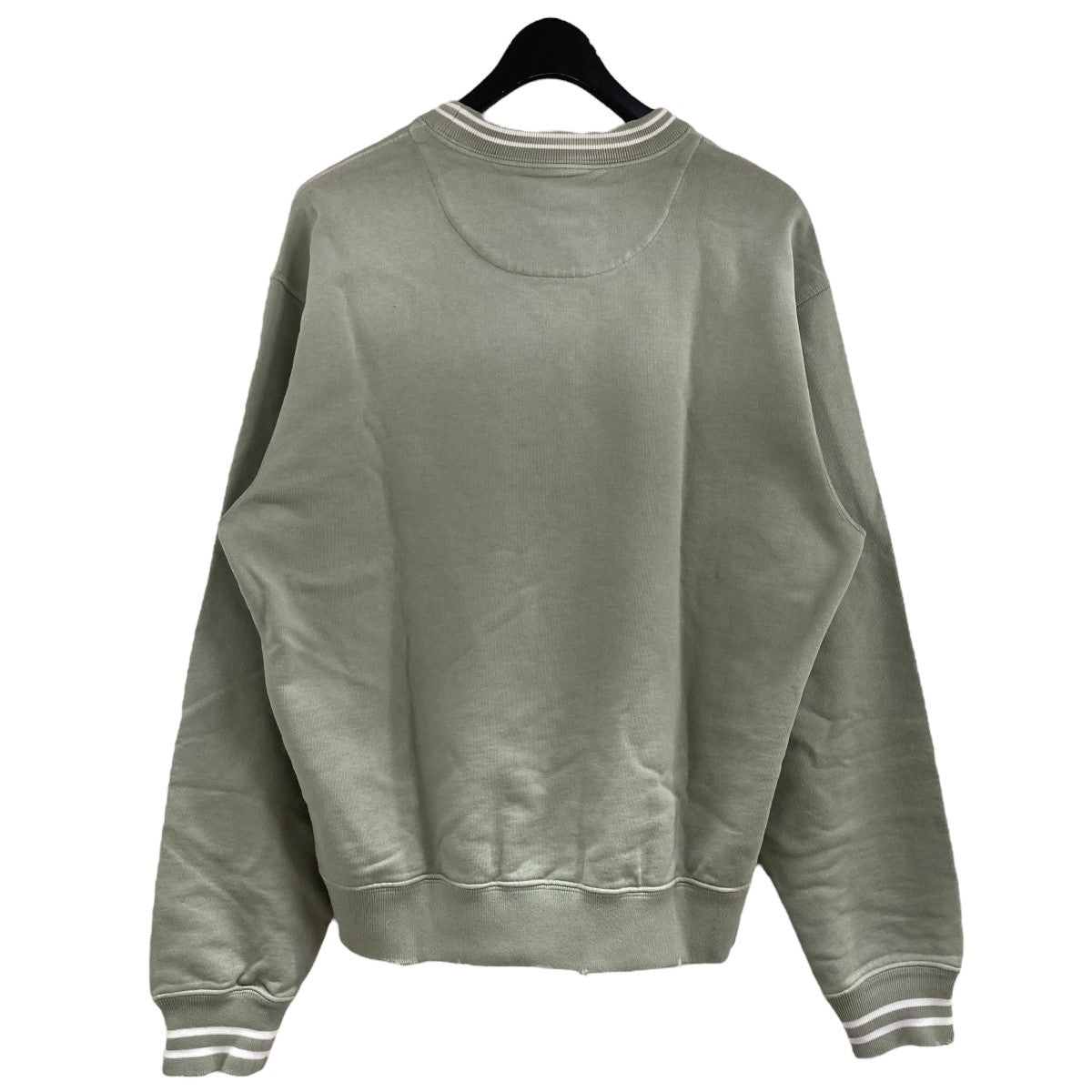 PRADA(プラダ) フェード加工クルーネックスウェットトレーナー UJL69B