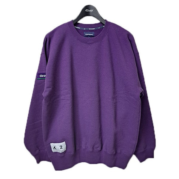 DESCENDANT(ディセンダント) HORIZON CREW NECKホライゾンクルーネック