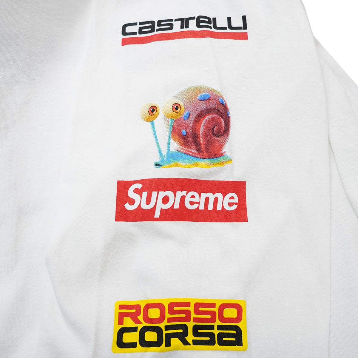 Supreme(シュプリーム) 25SS SpongeBob Castelli Racing L／S Tee