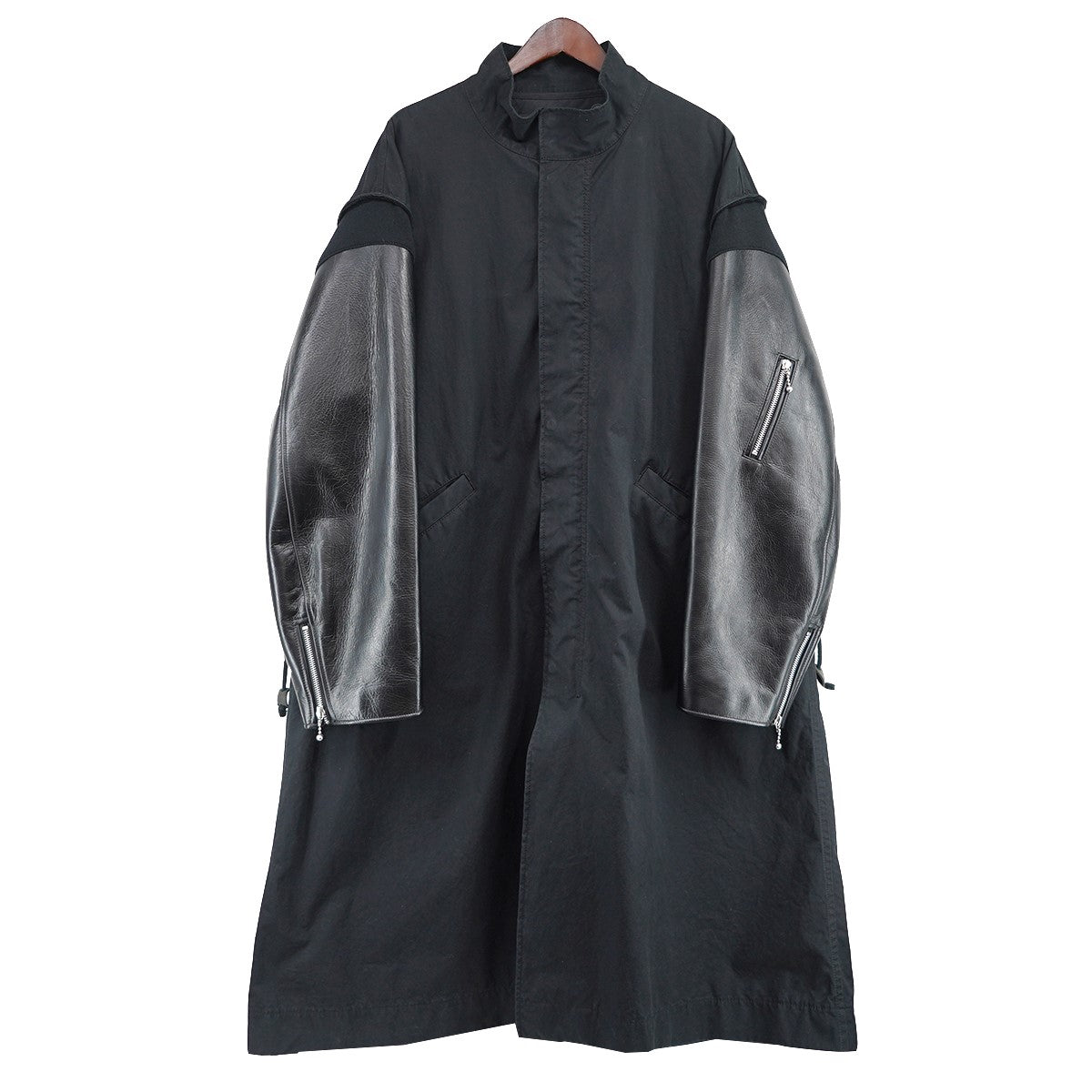 UNDERCOVER(アンダーカバー) 24AW コットンウェザーレザースリーブ