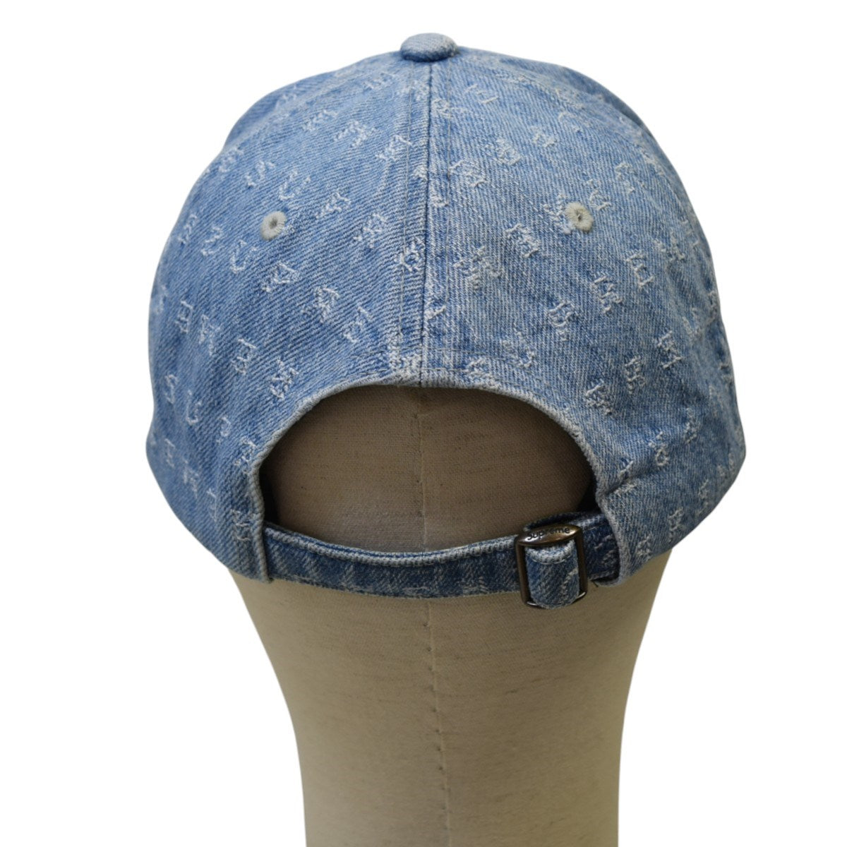 Supreme(シュプリーム) Jacquard Logos denim 6 Panelデニム キャップ