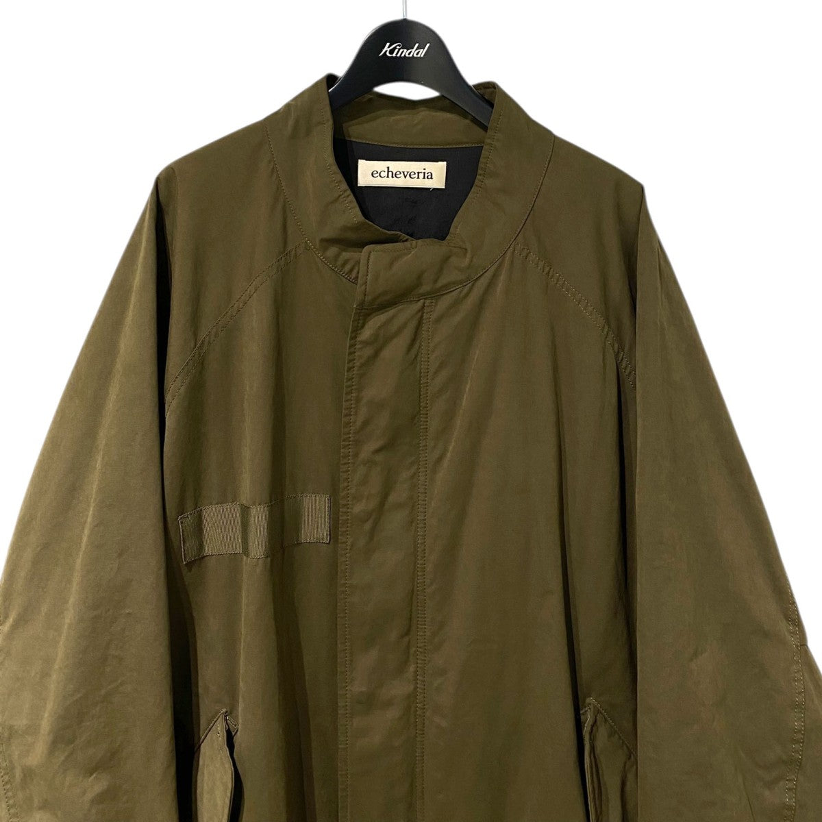 echeveria(エケベリア) waxed weather m-65 fishtail parkaワックス