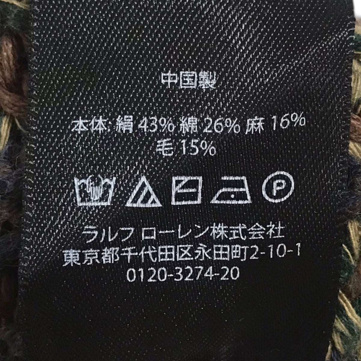 RRL(ダブルアールエル) ショールカラーニットカーディガン HAND KNIT