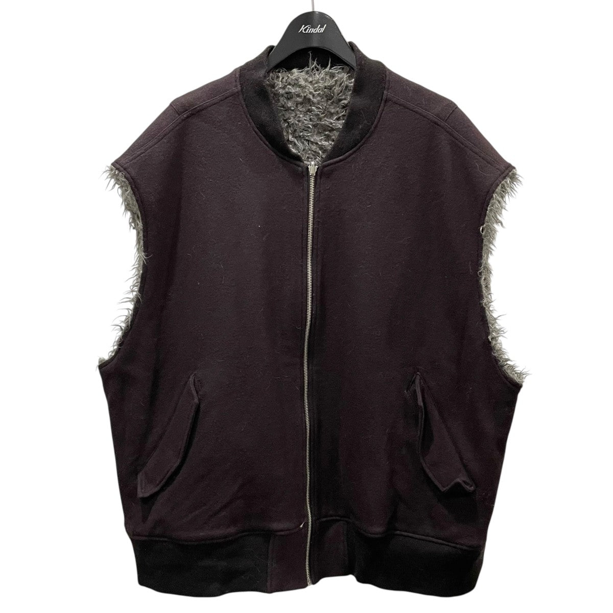 URU 22AW ZIP UP VEST リバーシブル ボアベスト
