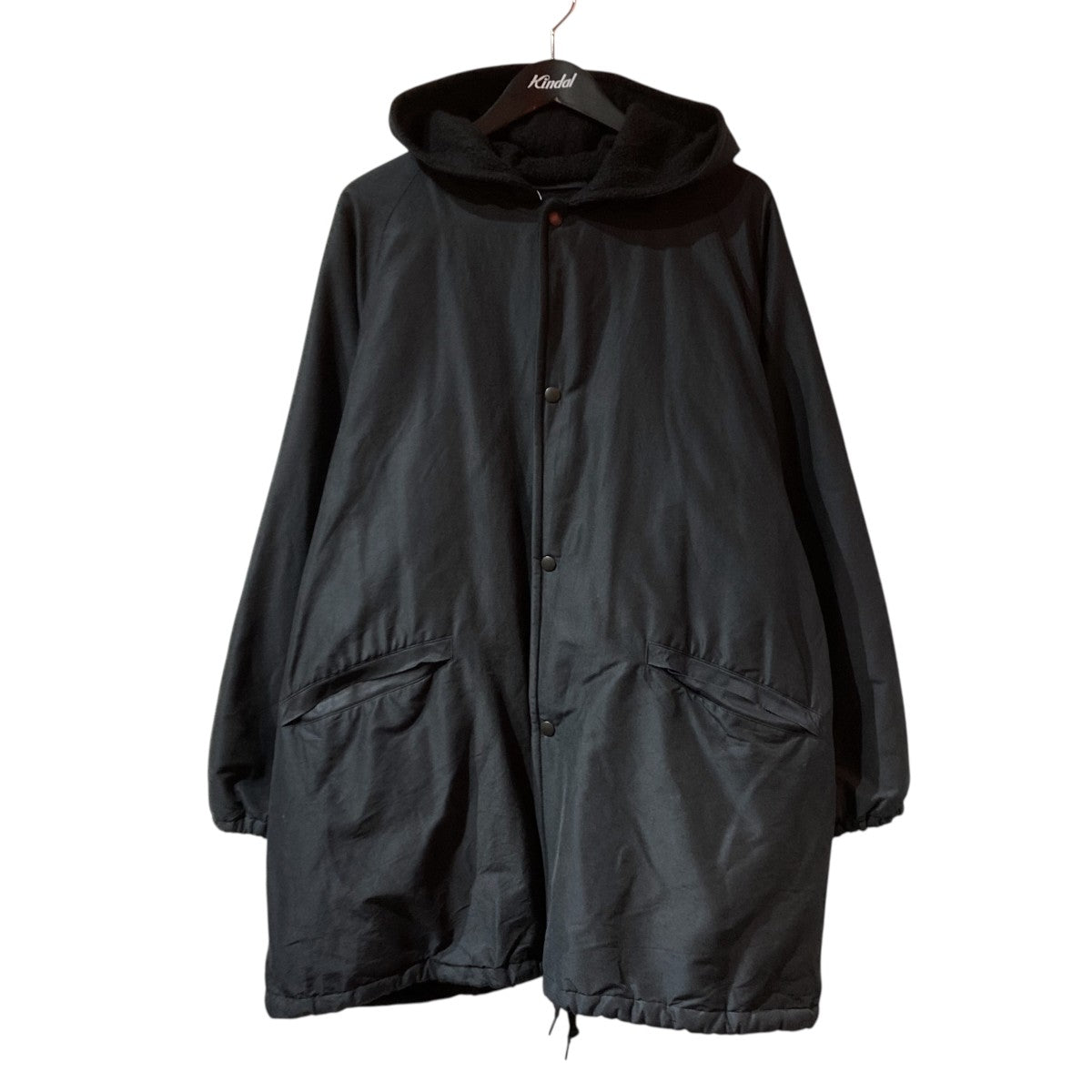 COMOLI(コモリ) 20AW コットンシルクフーデットコート S03-04003 S03