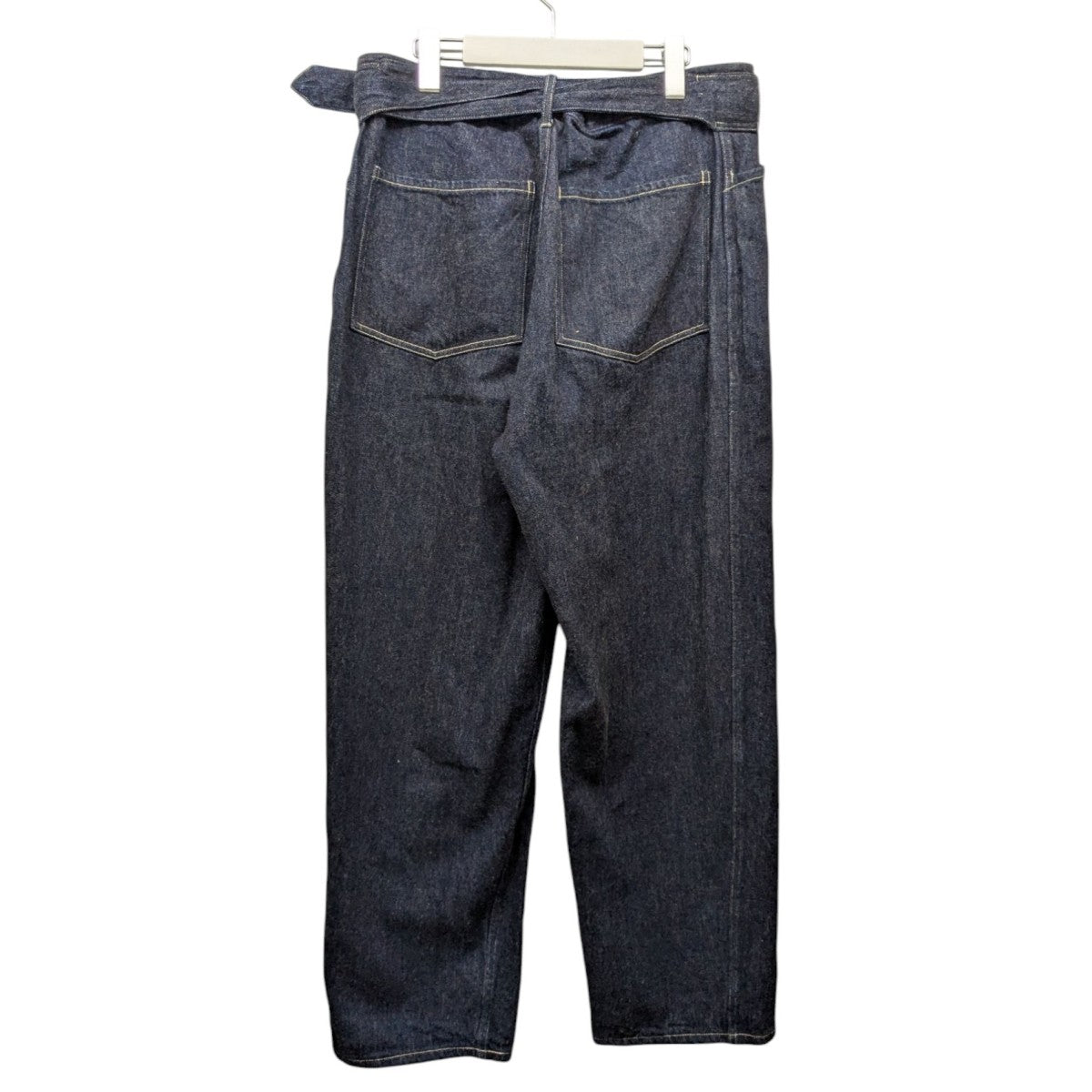 COMOLI(コモリ) 23AW デニムベルテッドパンツ Y03-03001 インディゴ