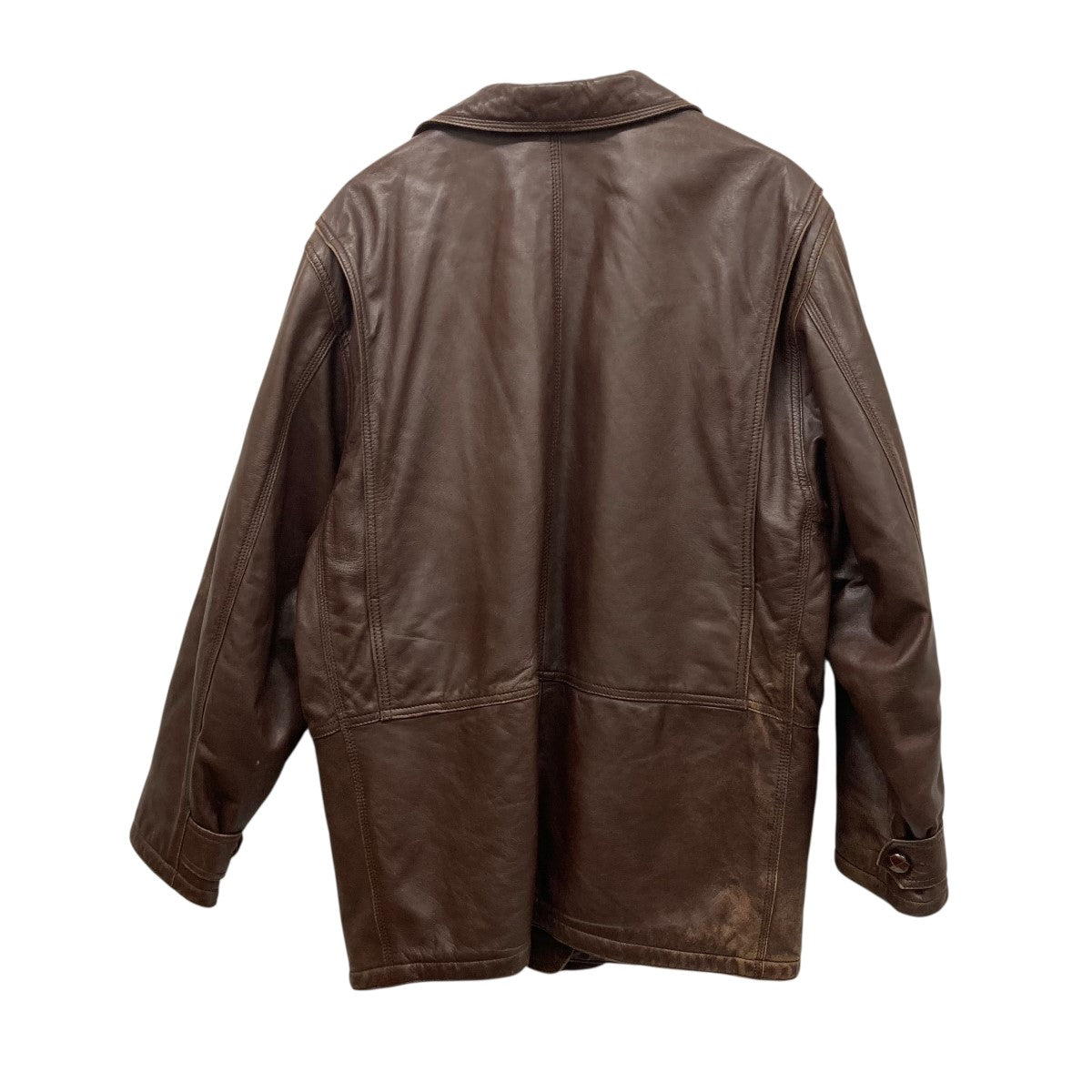 GIORGIO ARMANI(ジョルジオ・アルマーニ) 中綿レザージャケット