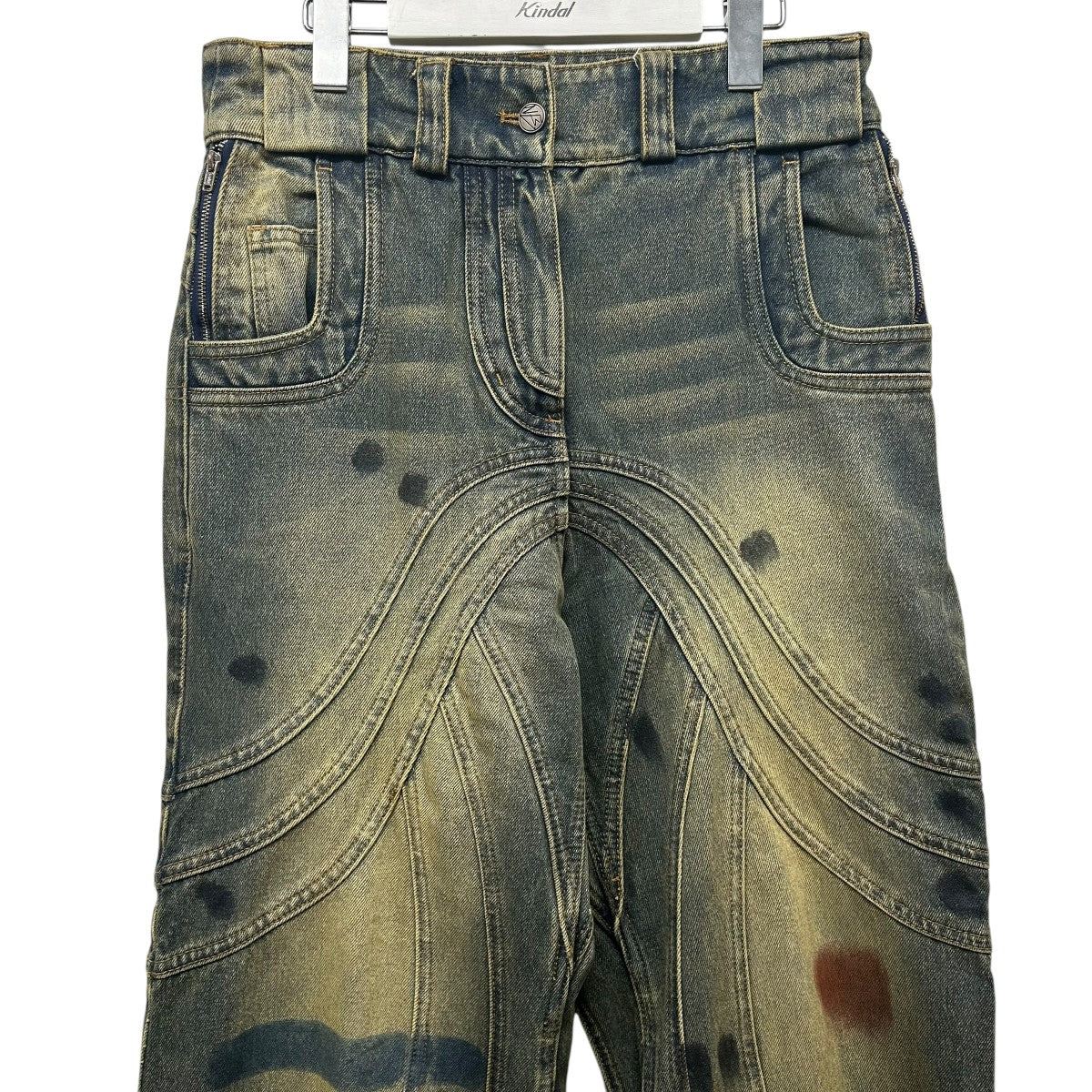 NO／FAITH STUDIOS(ノーﾌｪｲｽストゥディオス) WAVE DENIMデニムパンツ