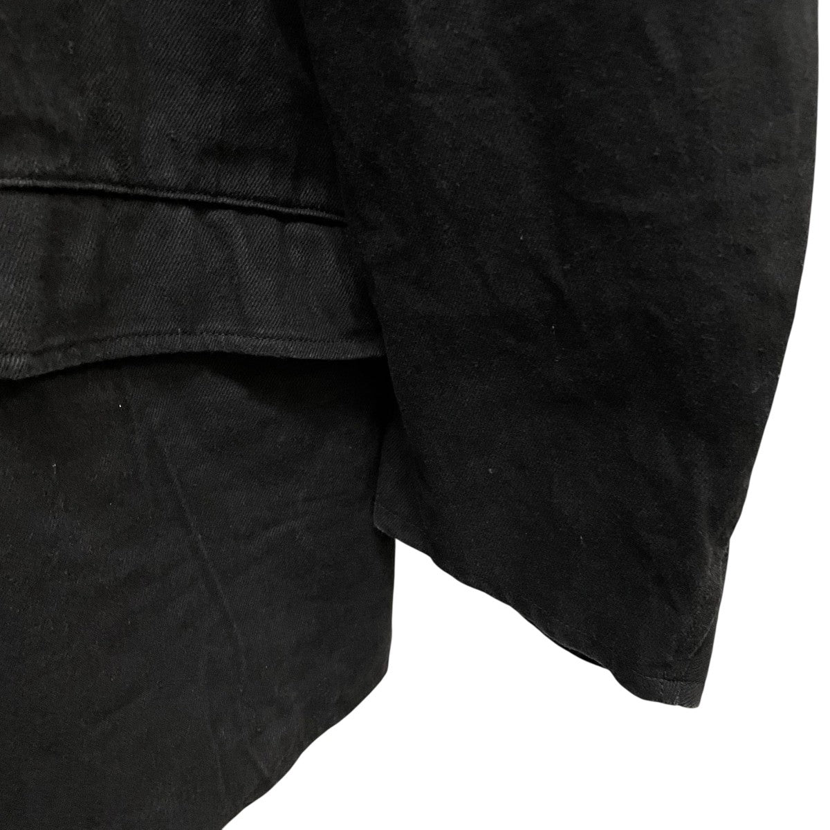 COMOLI(コモリ) ブラックドリル ジャケット B01-01010 B01-01010