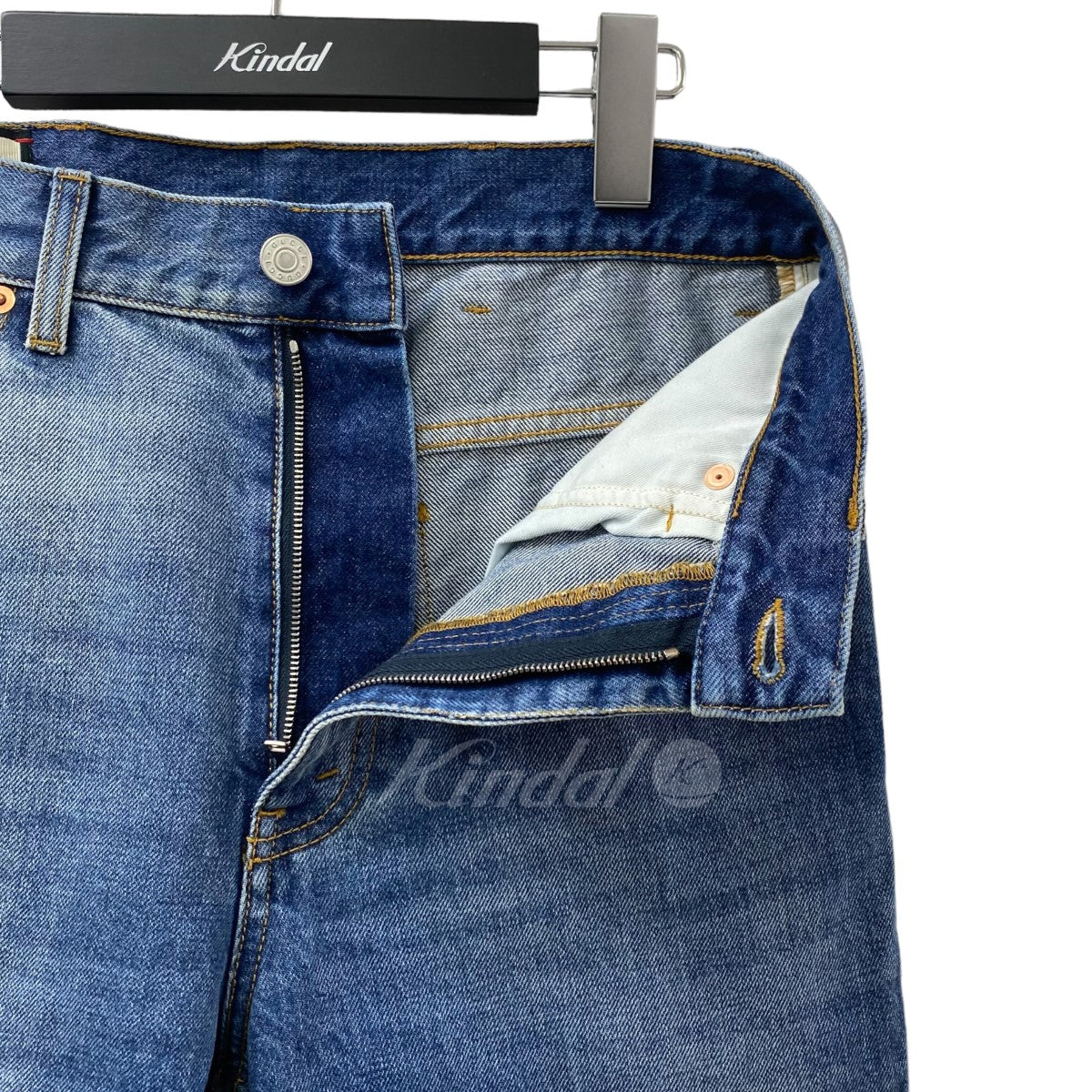 GUCCI(グッチ) デニムパンツ 加工デニム 623953 インディゴ サイズ 28