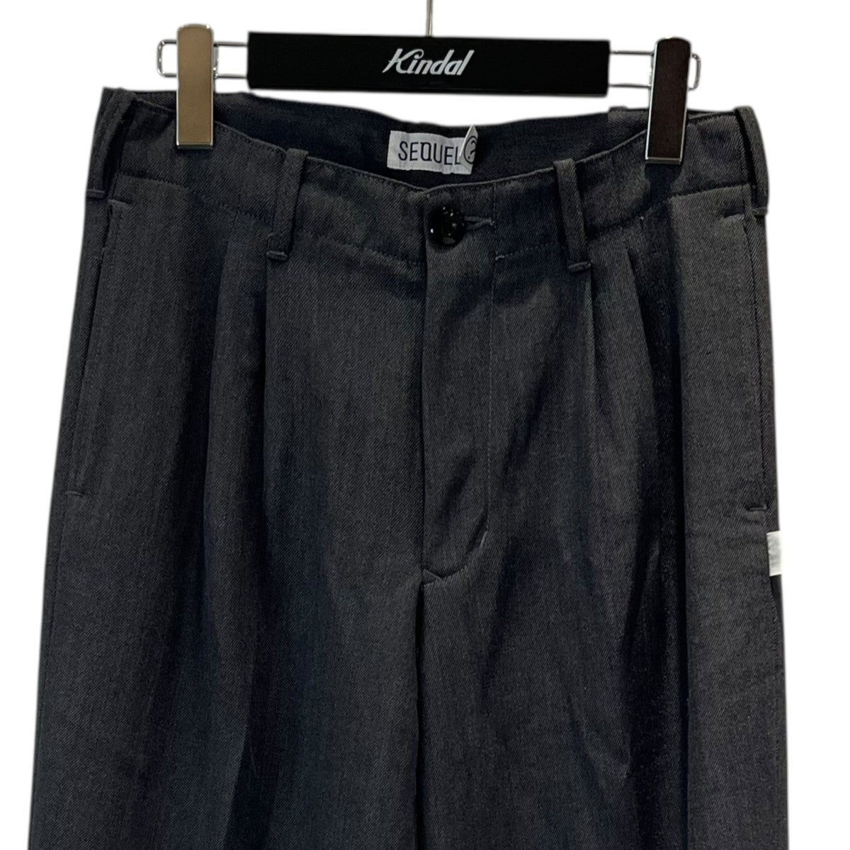 SEQUEL(シークエル) 2タックスラックスパンツTYPE-T TYPE-T グレー