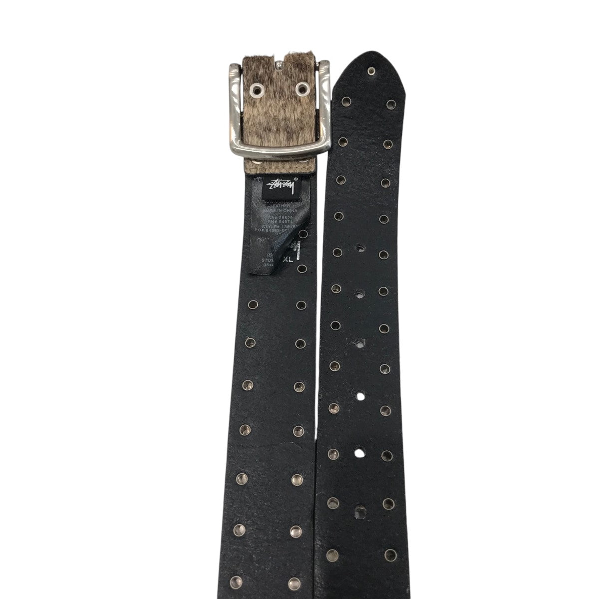stussy(ステューシー) 「8 BALL STUDDED BELT」8ボールハラコスタッズ
