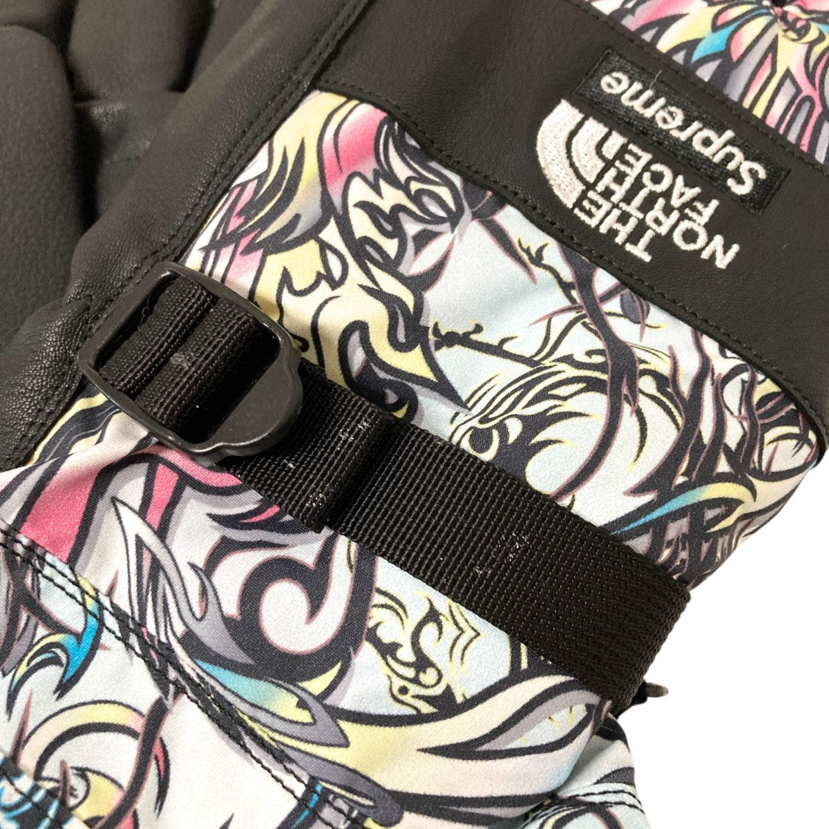 Supreme×THE NORTH FACE TNF STEEP TECH GLOVES総柄グローブNN62222I