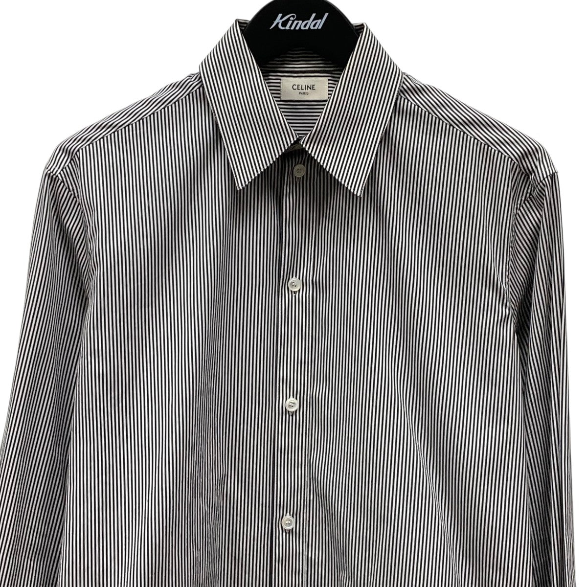 CELINE(セリーヌ) ストライプシャツ20FA7912C 20FA7912C ブラック