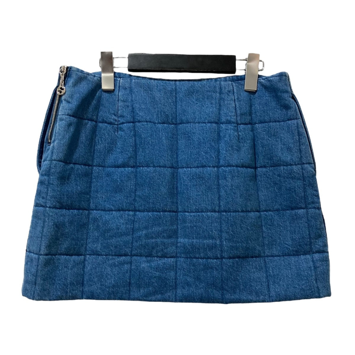 GUCCI(グッチ) Blue Denim skirtキルティングデニムスカート766042