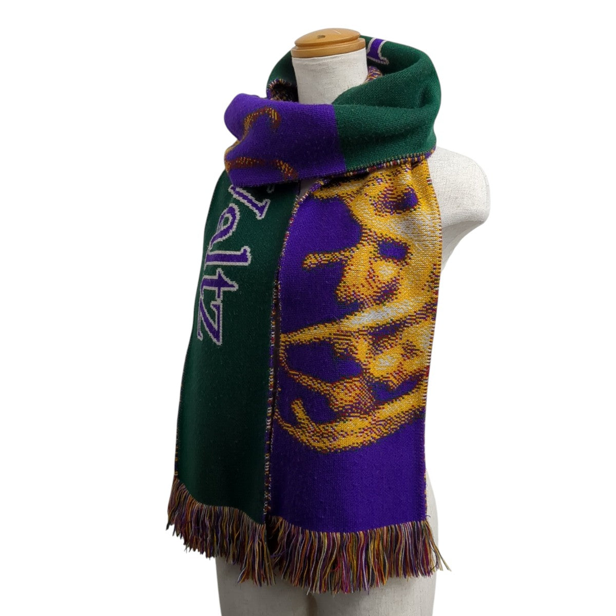 JOHN LAWRENCE SULLIVAN(ジョンローレンスサリバン) マフラー パープル