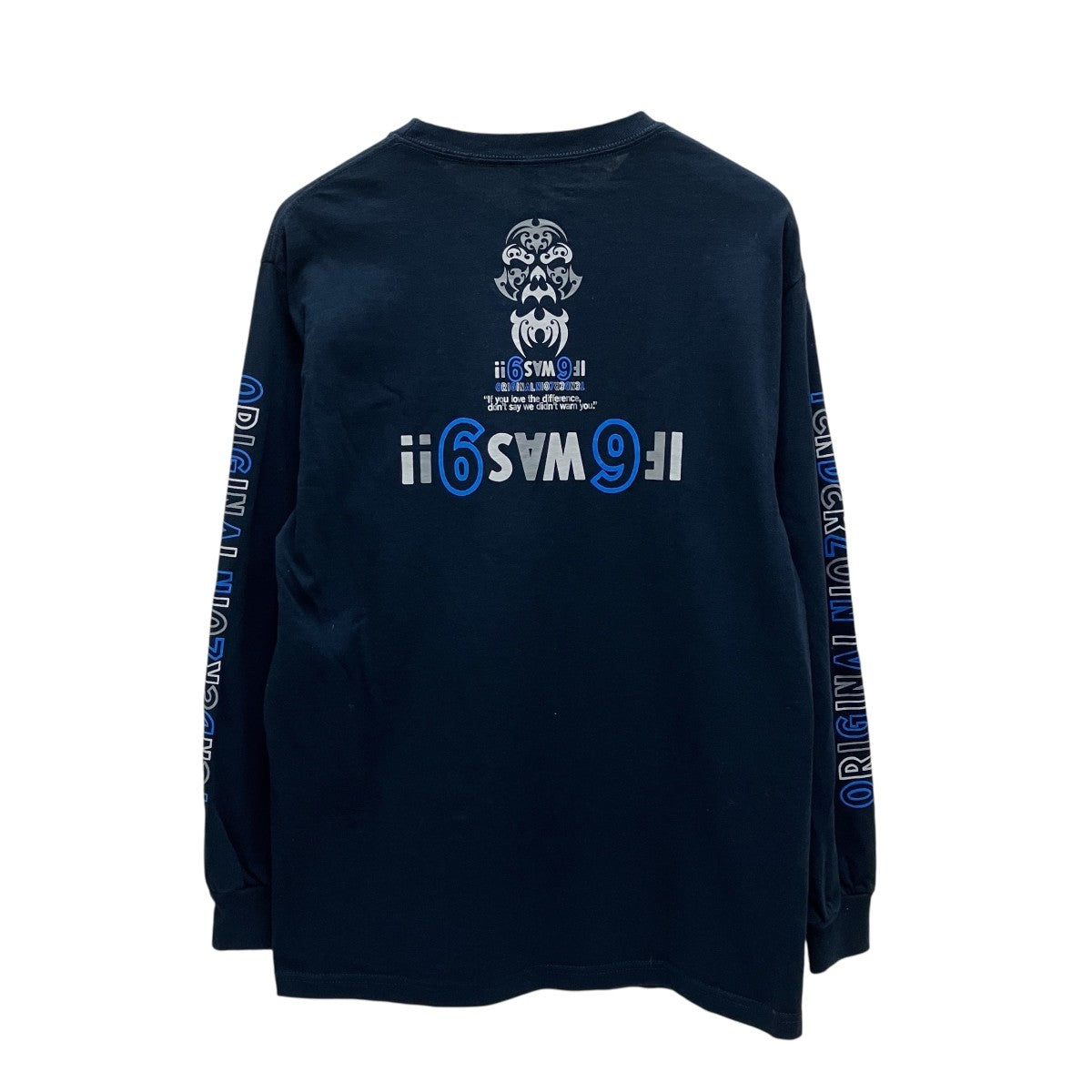 TENDERLOIN(テンダーロイン) ロングスリーブTシャツ ネイビー サイズ M