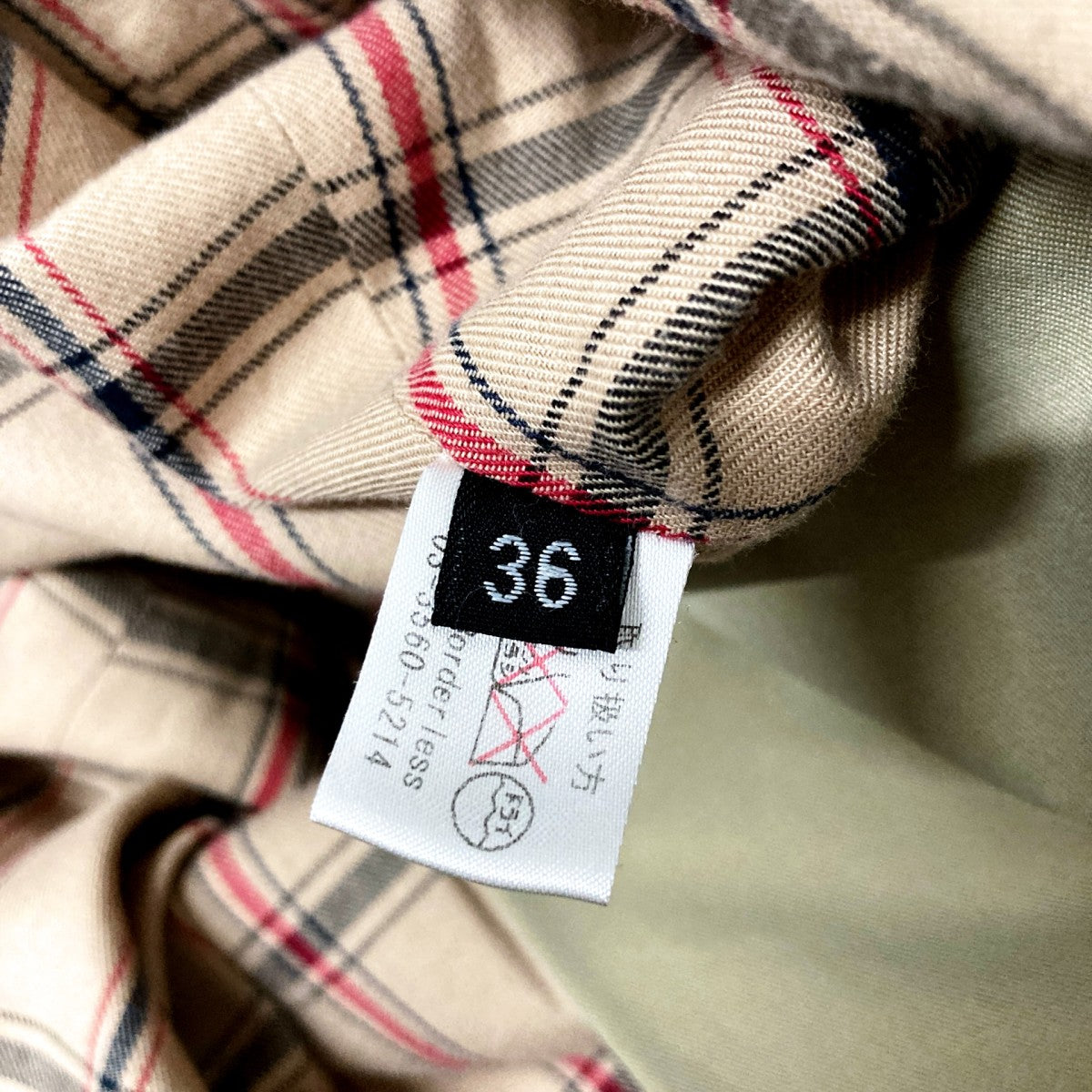 GRENFELL(グレンフェル) ステンカラーコート ベージュ サイズ 36