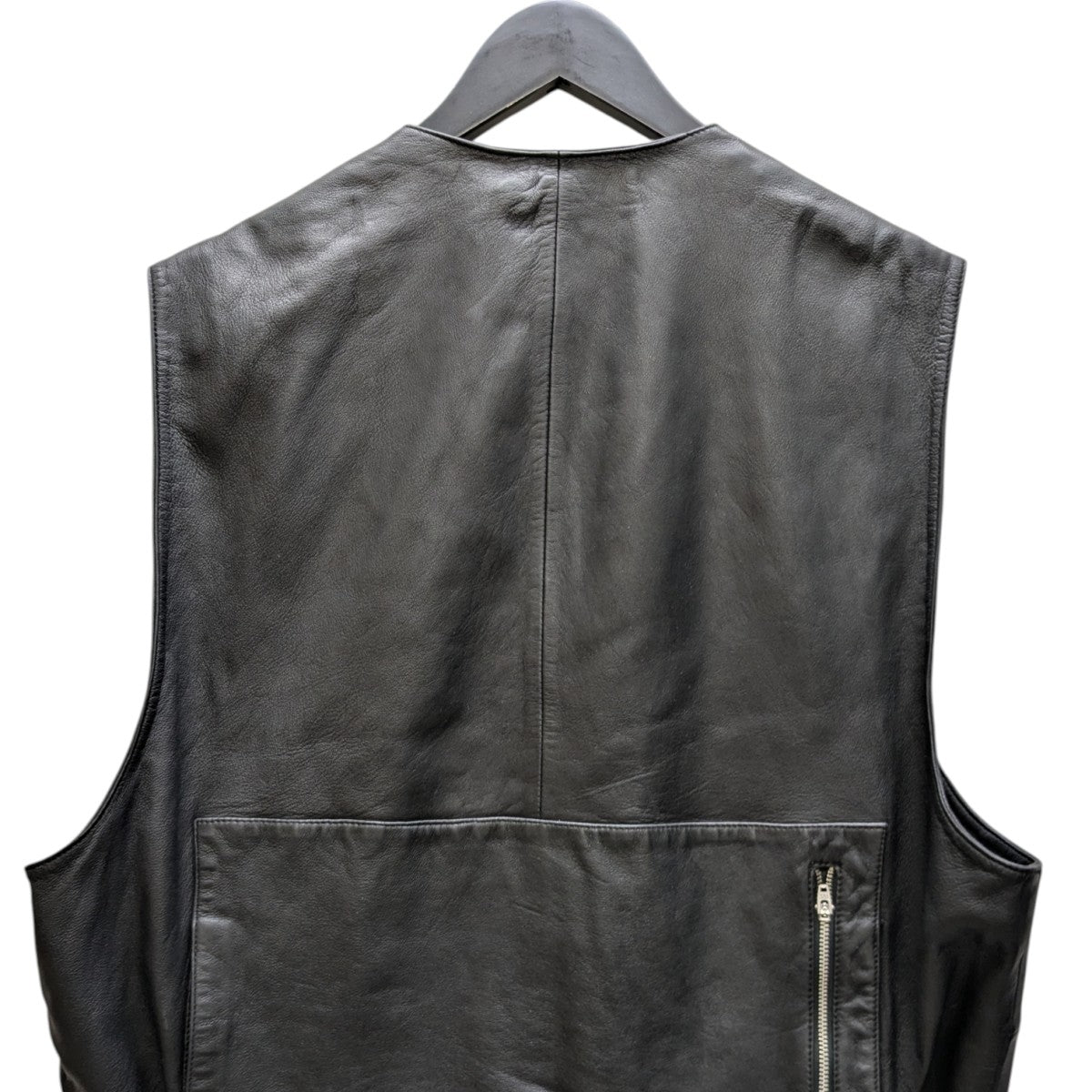 Supreme(シュプリーム) 25SSLeather Cargo Vestレザーベスト ブラック