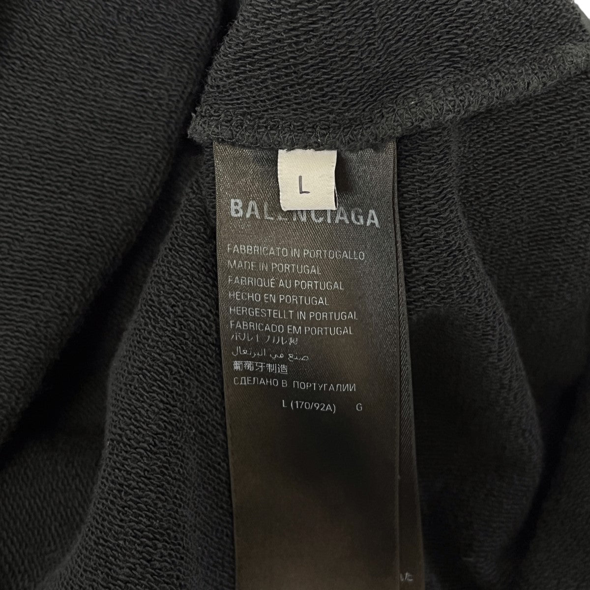 BALENCIAGA(バレンシアガ) キャンペーンロゴダメージ加工ジップアップ