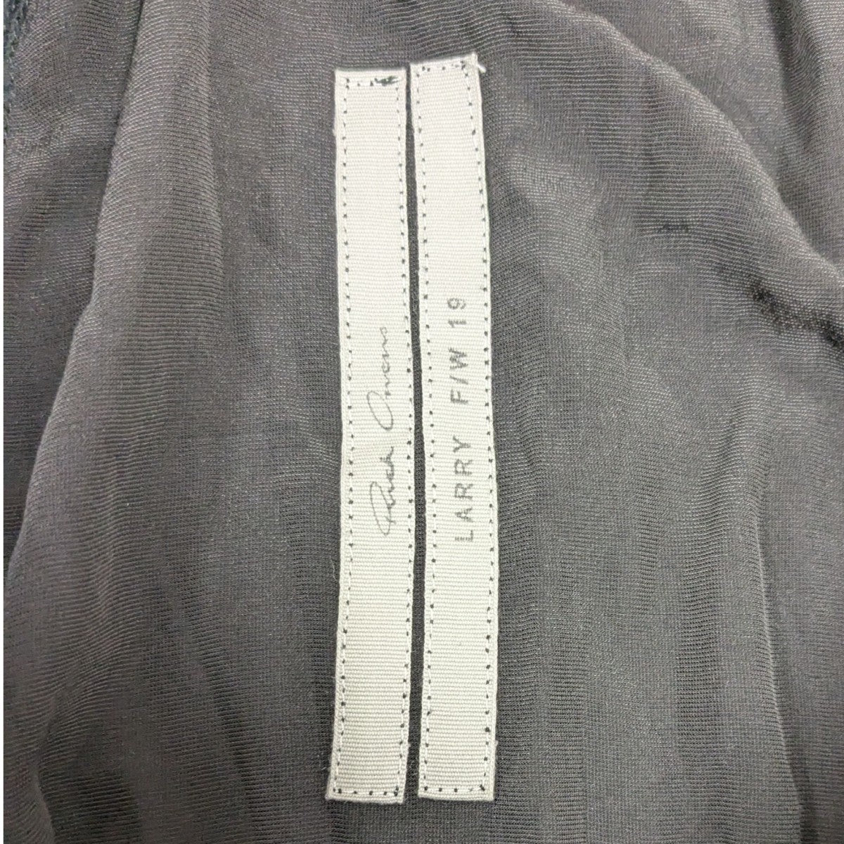 RICK OWENS(リックオウエンス) ベロアパンツ RP19F5308-V ブラック