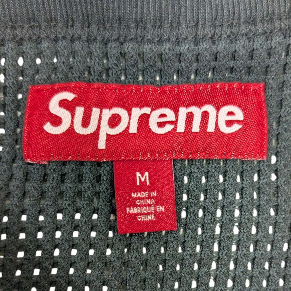 Supreme(シュプリーム) Polartec Mesh L S Football topメッシュ