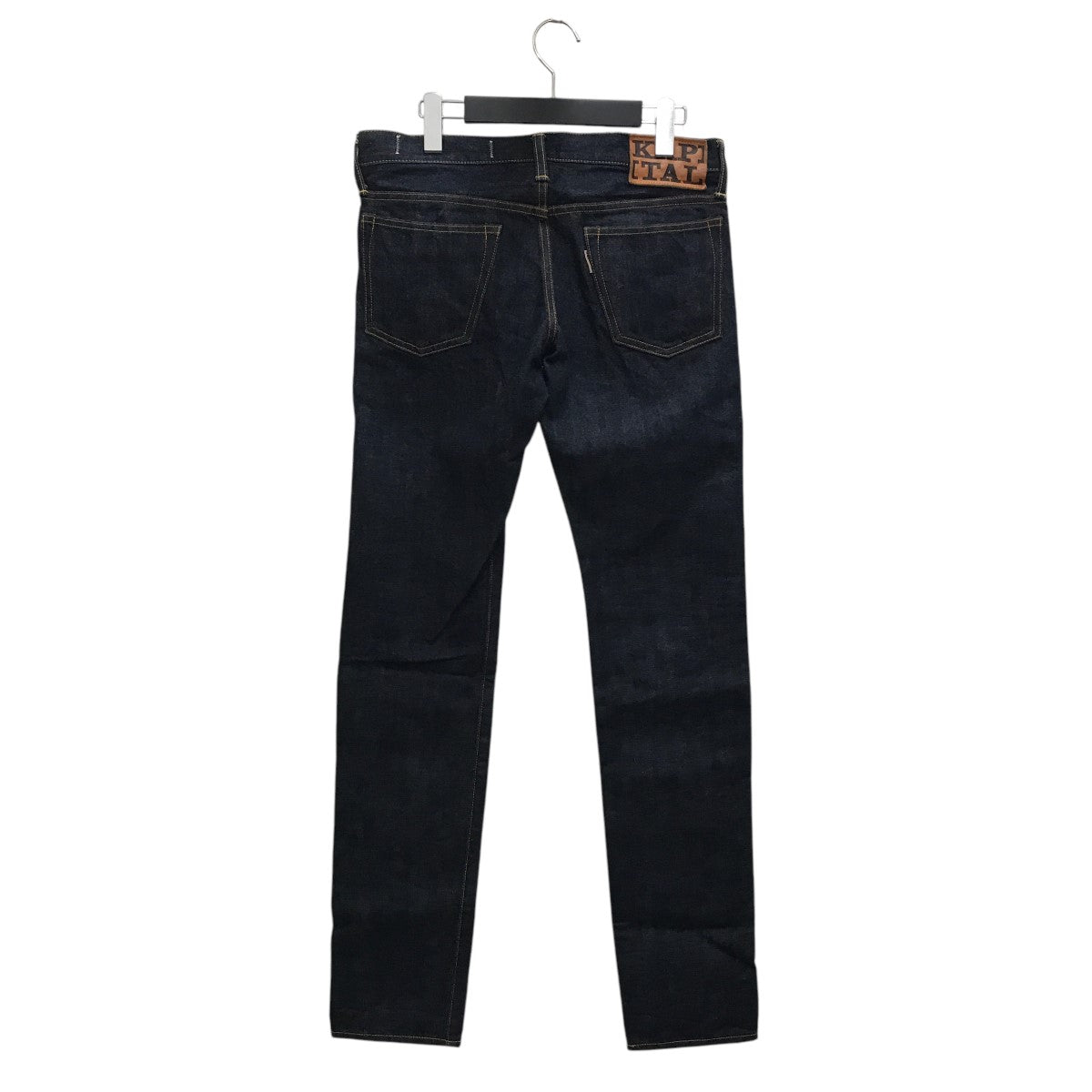 KAPITAL(キャピタル) STONE ピンストレートデニムパンツSLP011N