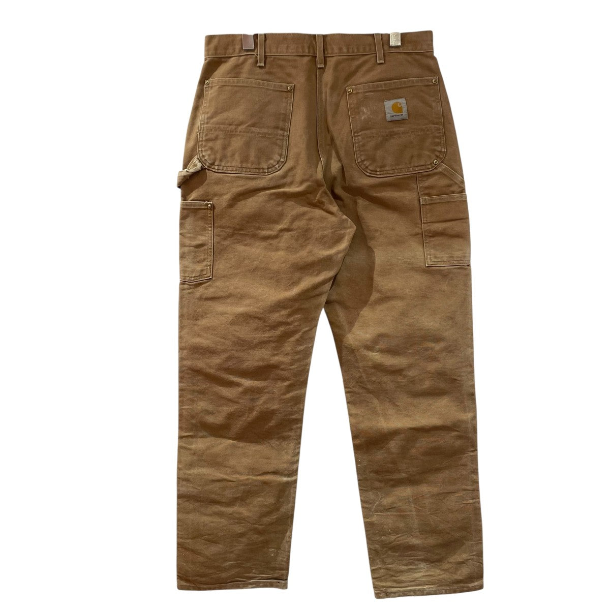 CarHartt(カーハート) USA製 ダブルニーワークパンツ ブラウン サイズ