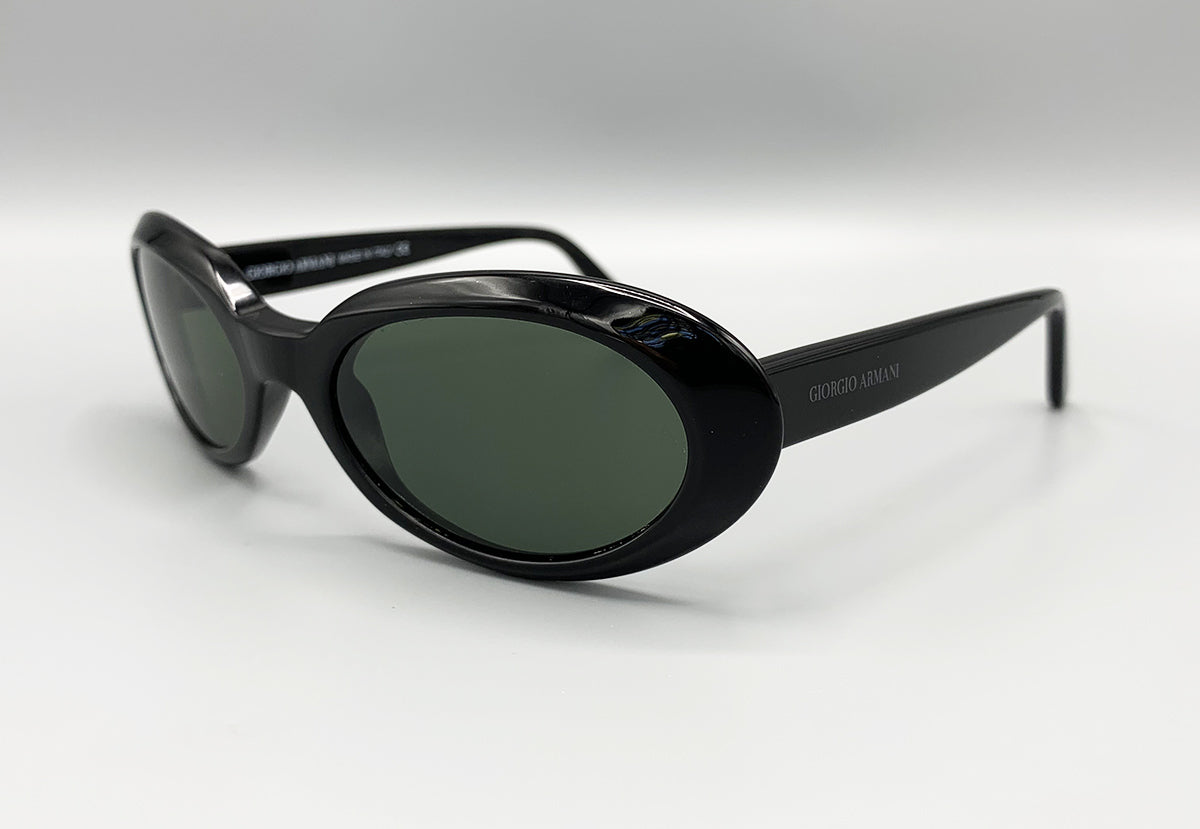 Giorgio Armani Mini Oval 90s Sunglasses – LULA PACE