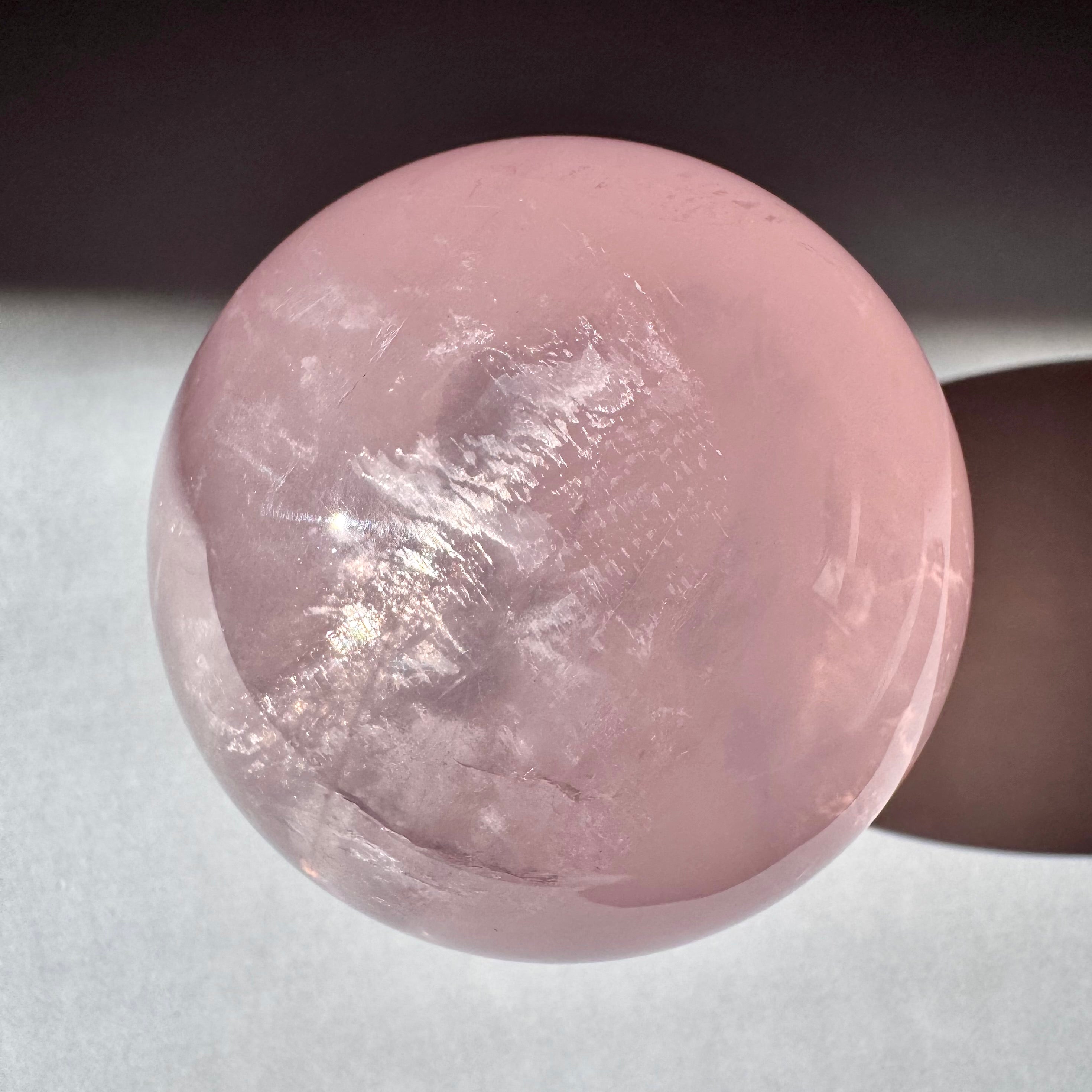 ローズクォーツスフィア A60mm モザンビーク産 – la lune rose