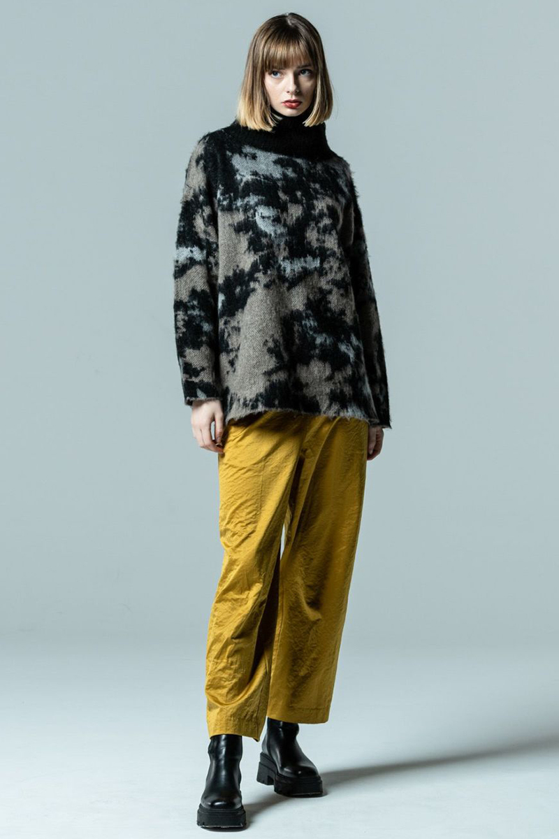 glamb (グラム) GB0323/KNT03 : Watercolor Turtle Knit / ウォーター