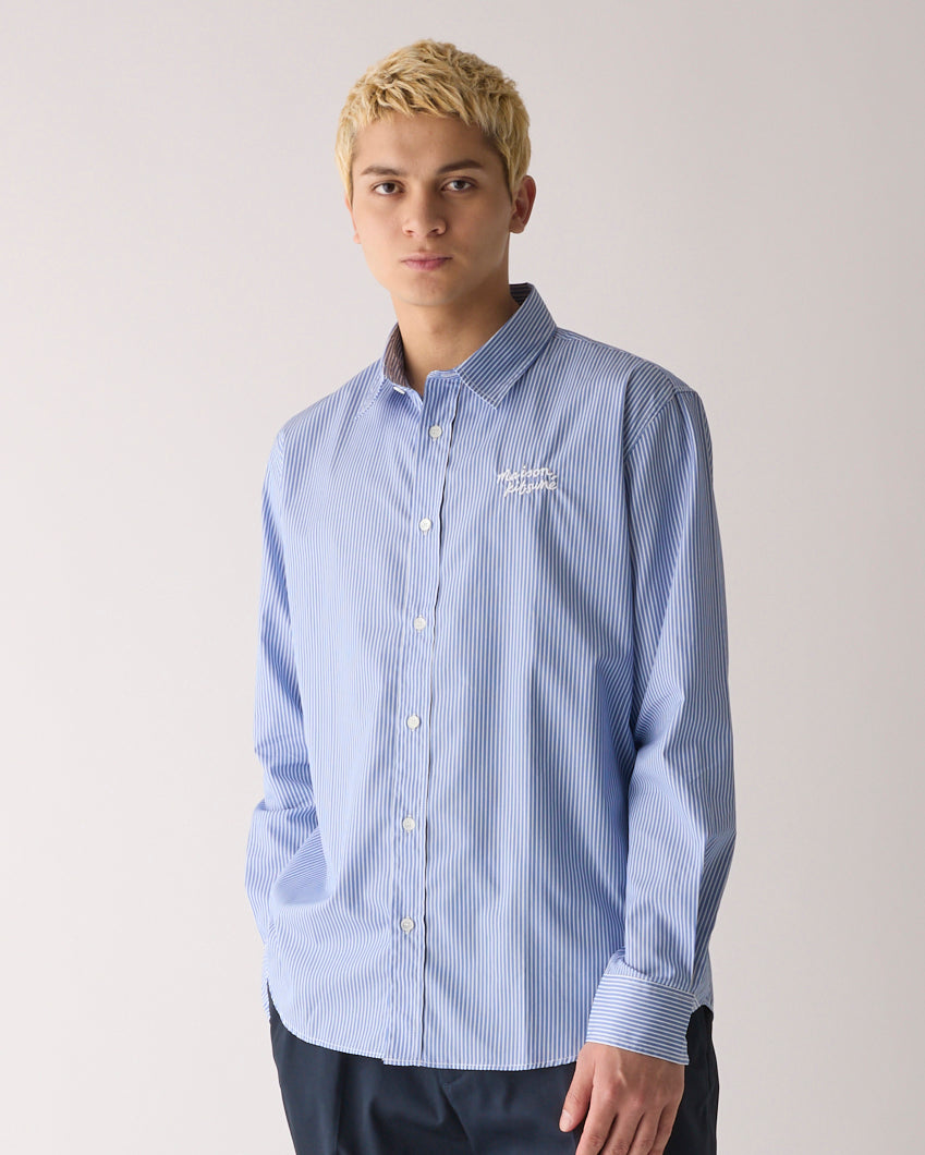 メゾンキツネ】カジュアル ストライプ シャツ – GQ SHOP