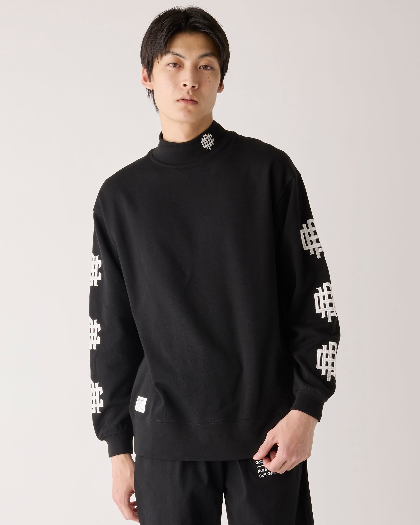 キャプテンズヘルム ゴルフ】#OVERLAP LOGO MOCK NECK TEE – GQ SHOP