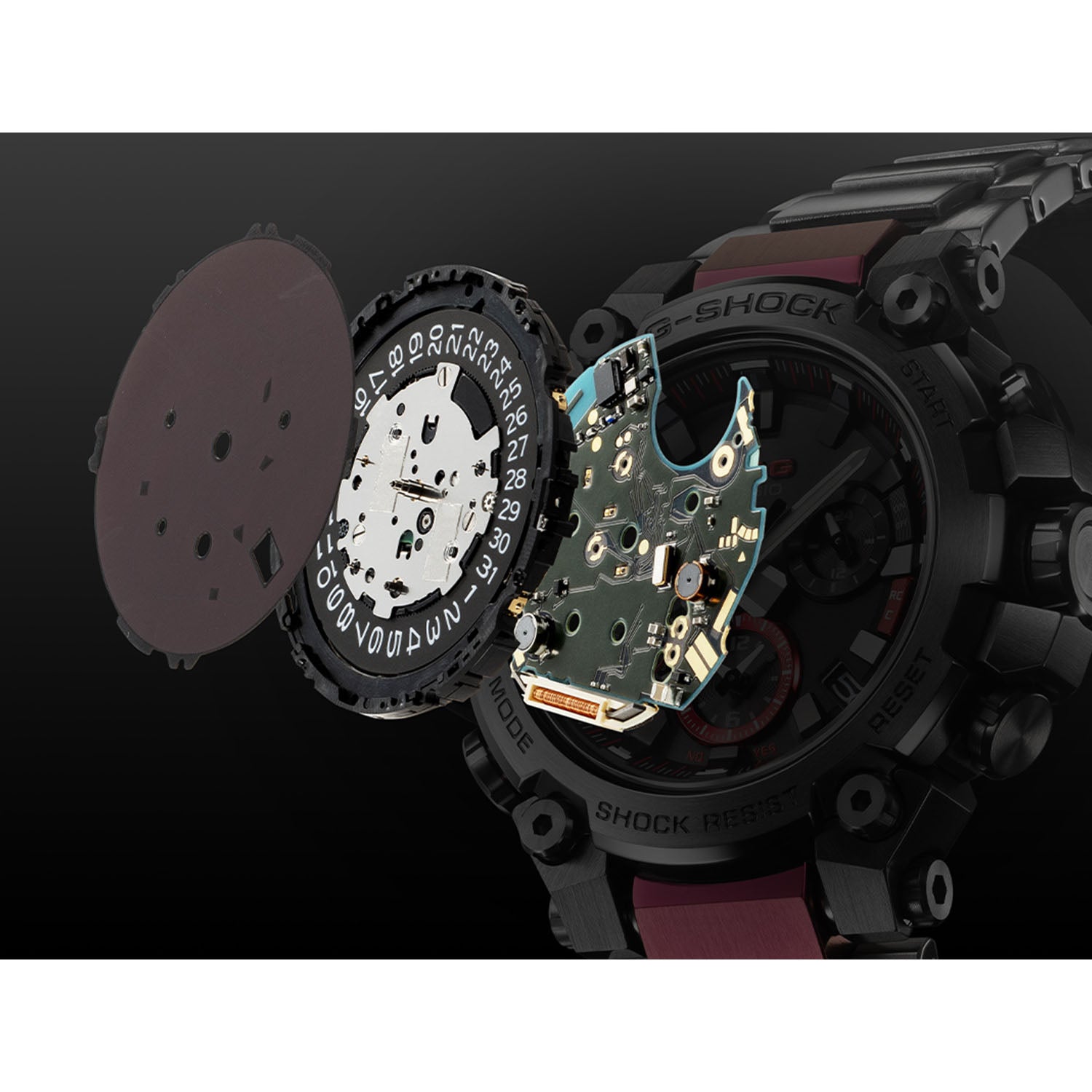 Gショック】MT-Gシリーズ / オーロラオーバル / MTG-B3000PRB-1AJR