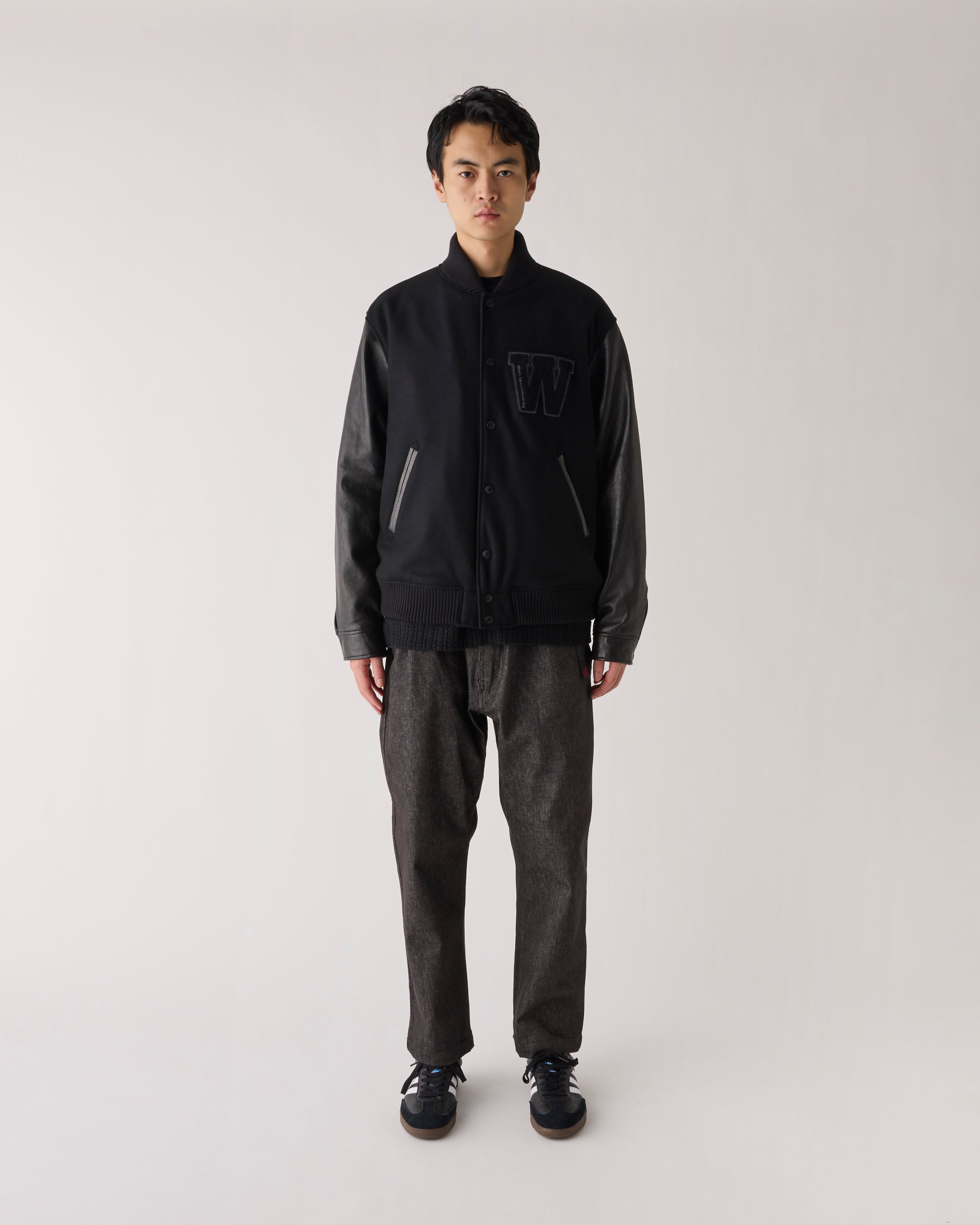 ホワイトマウンテニアリング】WM×Schott VARSITY JACKET – GQ SHOP