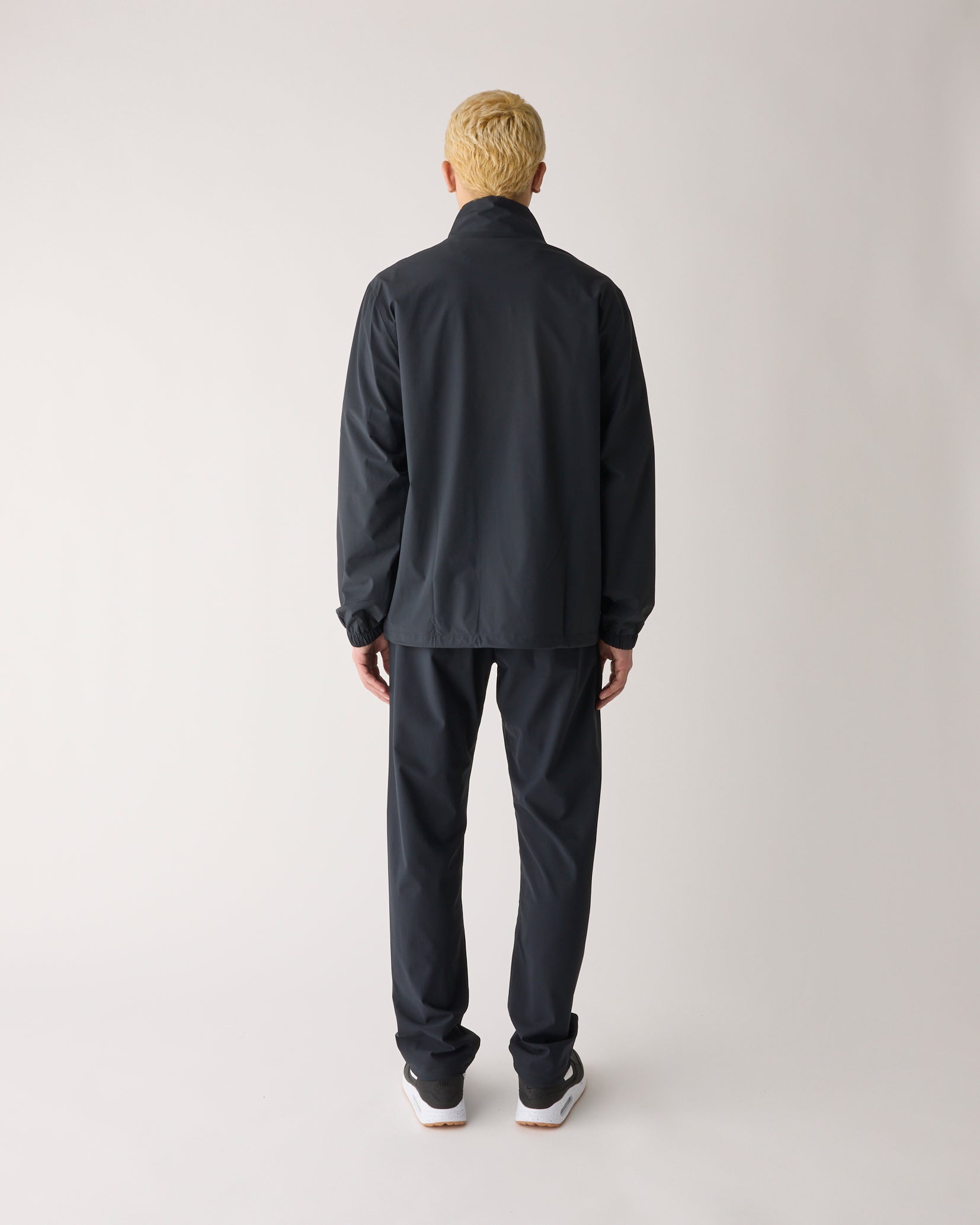 イーストサイドゴルフ】クォータージップ メッシュ裏地ウィンド