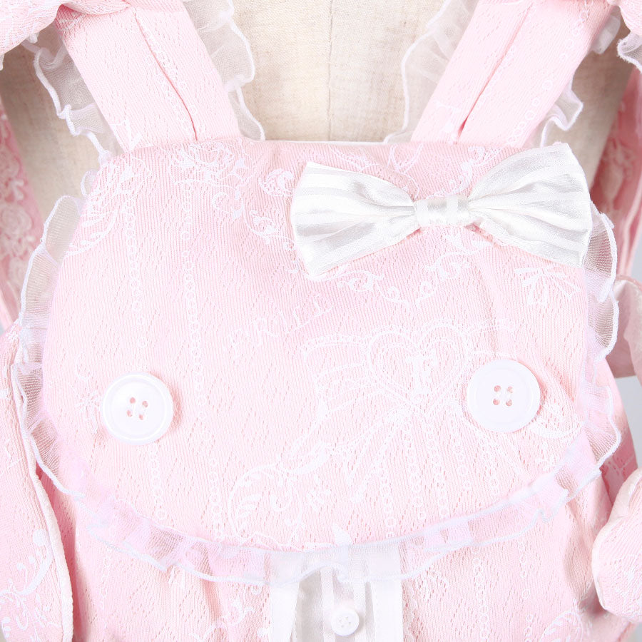 Lovely Bunny Frill Backpack / PK – h.NAOTO WEBSHOP
