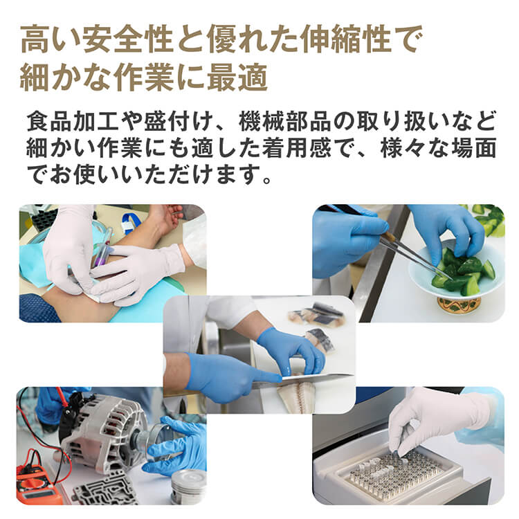 サラヤ｜ニトリルグローブ エクステンド ブルー XS 200枚: サラヤプロ