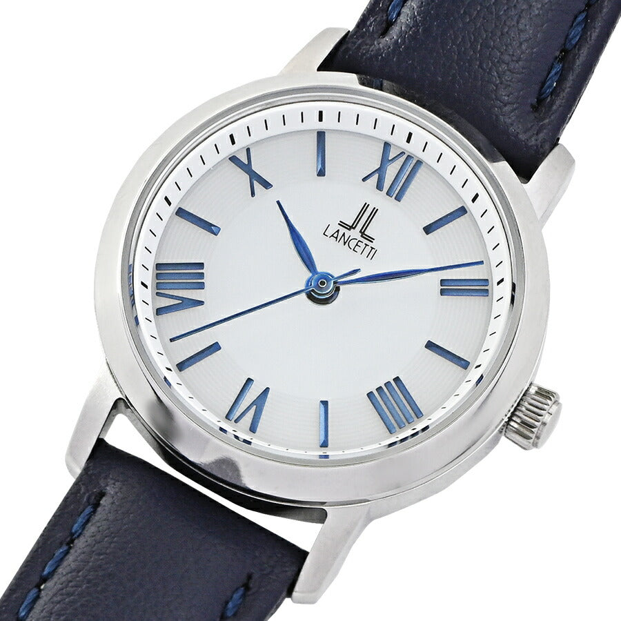 ランチェッティ ペア ソーラー 3針モデル LT6878-WH3 レディース