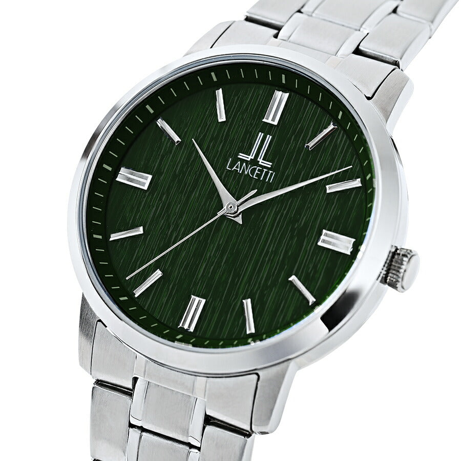 ランチェッティ ソーラー 3針モデル LT6879-GR メンズ グリーン