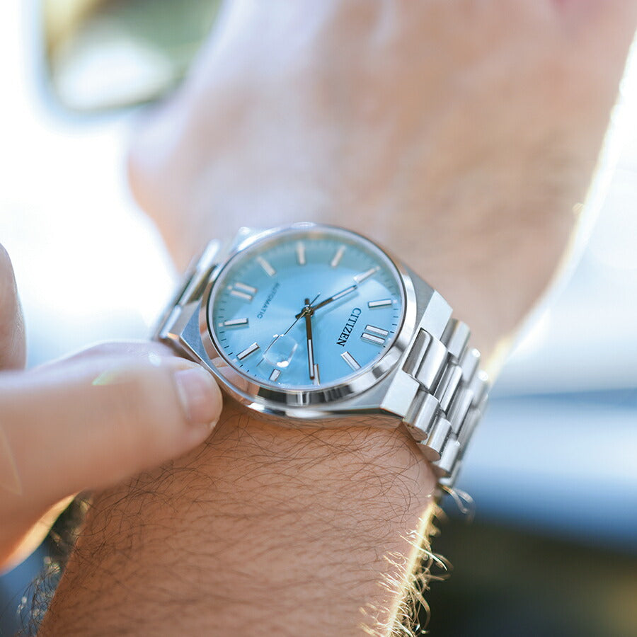 シチズンコレクション ツヨサ ブルー NJ0151-88M メンズ メカニカル