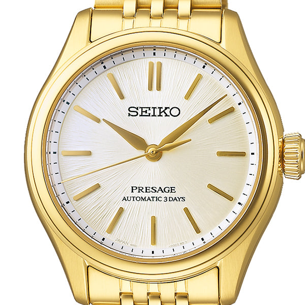 セイコー プレザージュ クラシックシリーズ 36mm 素色ダイヤル SARX132