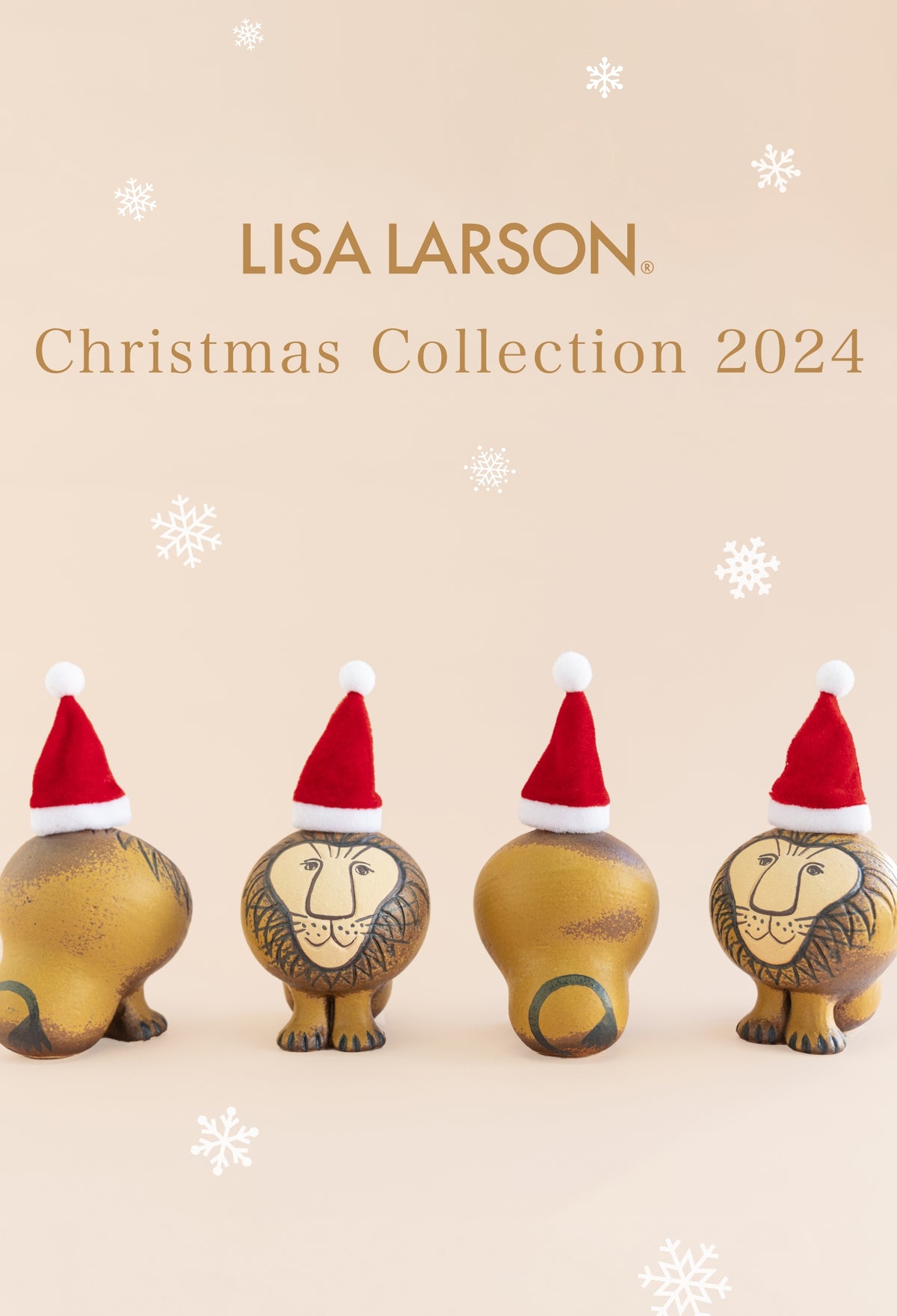 スウェーデン購入クリスマス特集]リサ・ラーソン陶器製 女の子