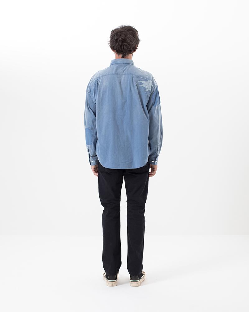 PIONEER CHAMBRAY L/S CRASH (C/S) | Visvim Official North American