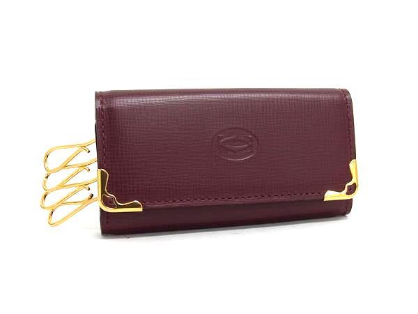 楽天市場】Cartier KEY CASEカルティエ 6連キーケース型押しカーフ