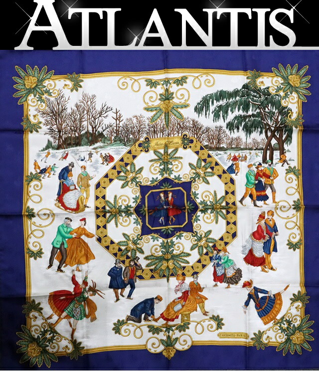 楽天市場】【アパレル】HERMES エルメス カレ90 スカーフ 大判スカーフ