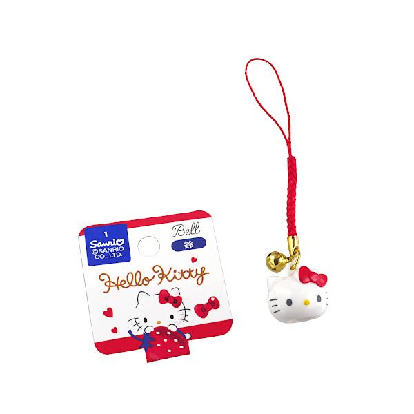 楽天市場】サンリオ ハローキティ ストラップ 鈴 キャラクター レッド